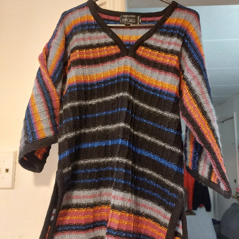 Rafique Vintage Glitter Sweater Small